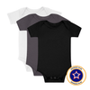 RAD NEUTRALS MONOCHROME ONESIE 3-PACK