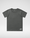 RAD ORGANICS COTTON TEE - DARK GRAY