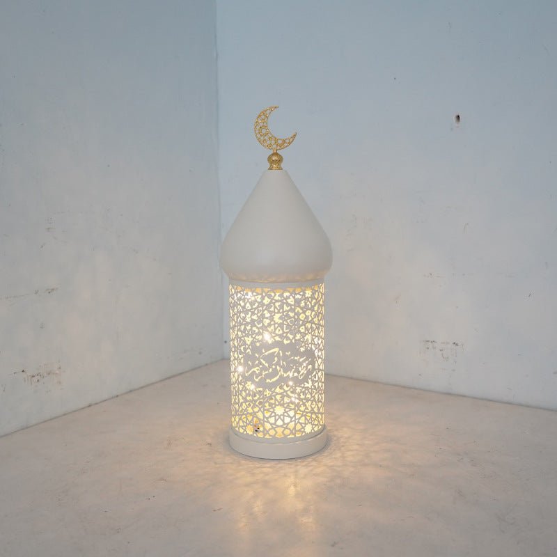 Ramadan Eid Candle Lantern Metal Craft Decorative Light (MAC380)