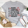 Reading Chinese Is Super Easy Tee