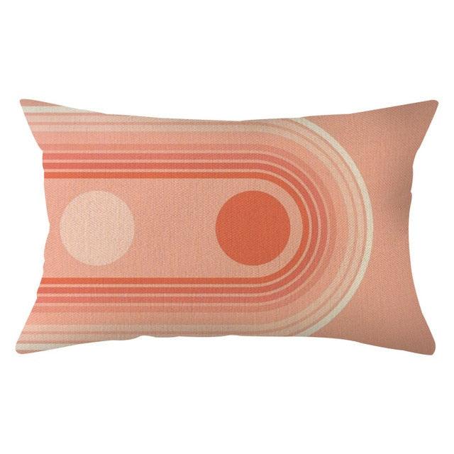 Rectangle Cushion Cover Cotton Fine Linen Pillowcase Brilliant Decorative Lined Linen Comfortable Cushion Covers Throw Pillow Cases For Sofa Pillows Baby Family Home Accessories
