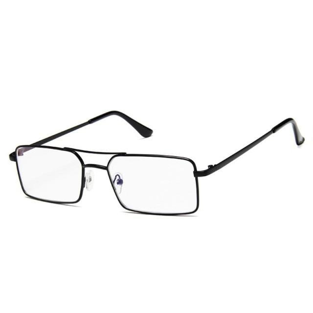 Retro Summer Rectangle Sunglasses For Women Glasses Style New Vintage Design Sun Glasses Metal Lightweight Frame Glasses For Women
