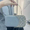 Rhinestone Evening Clutch | Crystal Party Bag with Chain Strap(MAC353)