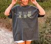 Raccoon Band Music Playful Mascot Illustration For Music Lovers Comfort Colors Tee