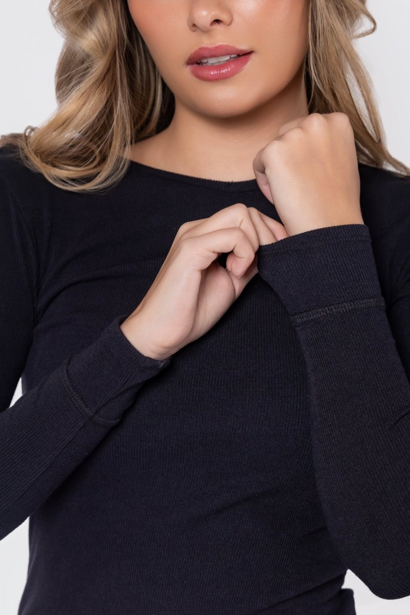 Romi Top Long Sleeve (Black)
