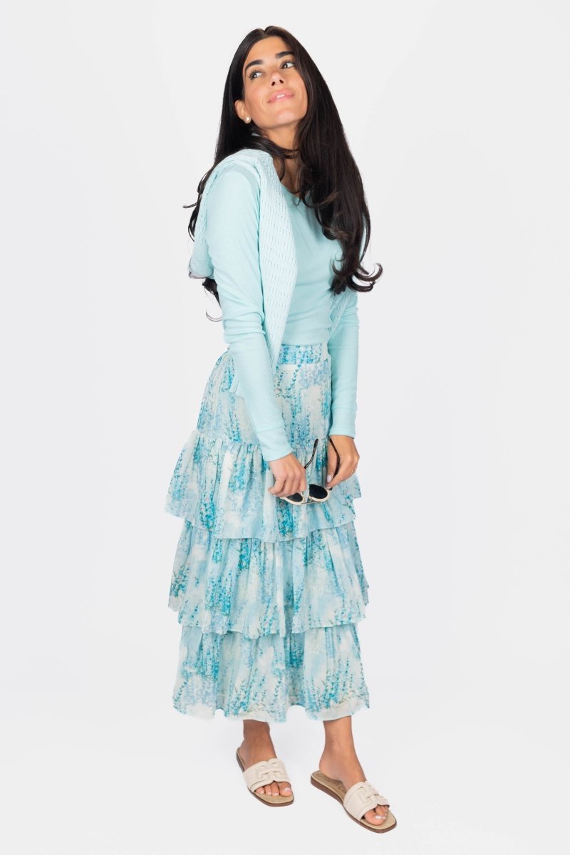 Romi Top Long Sleeve (Light Blue)
