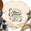 White Christmas Movie Poster Classic Edition Vintage Style Holiday Film Graphic Tee