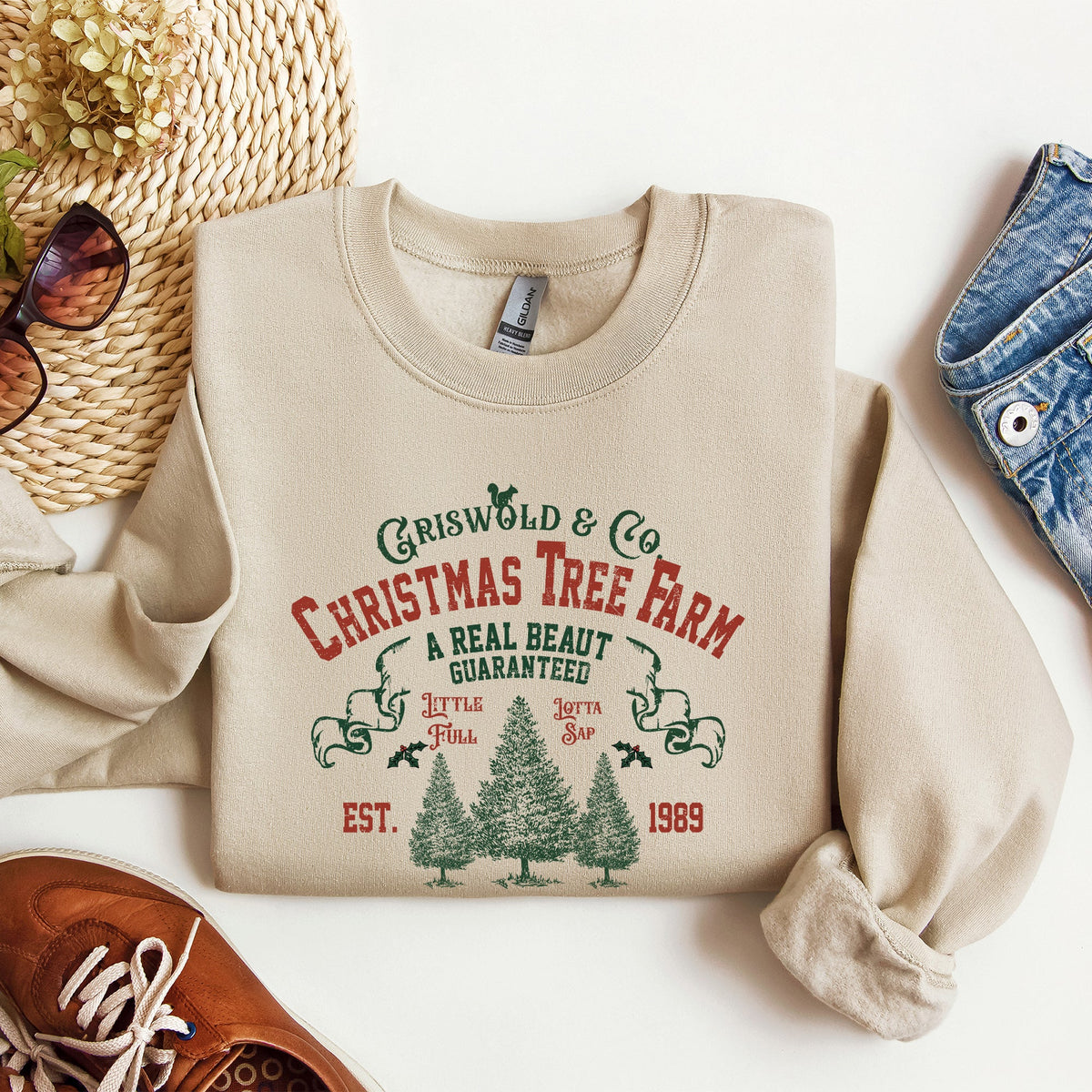 Griswold And Co Christmas Vacation Quote Cozy Classic Holiday Edition Sweatshirt