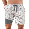Men’s Premium Compression-Lined Hybrid Shorts – Secret Garden