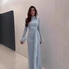Sequin Embellished Maxi Dress(MS282)