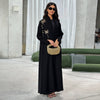 Sequin Palm Tree Embroidered Abaya(MOA252)