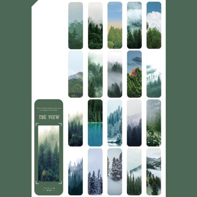 Sheets Scrapbooking Deco Craft Paper Bookmark For Teachers Students Classroom Rewards Supplies Page Markers Assorted Book Markers Durable Magnetic Page Clip For Students Teachers Reading