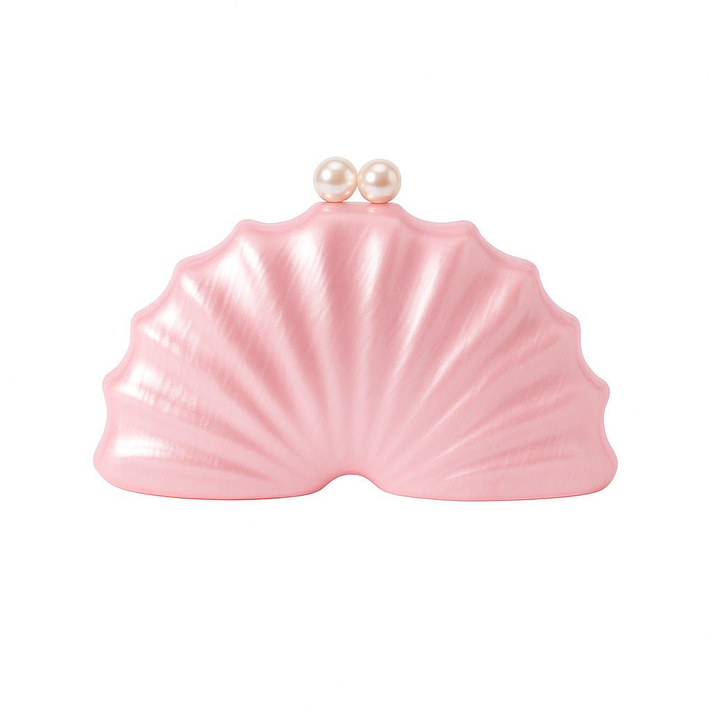 Shell Acrylic Clutch Evening Bag (MAC300)