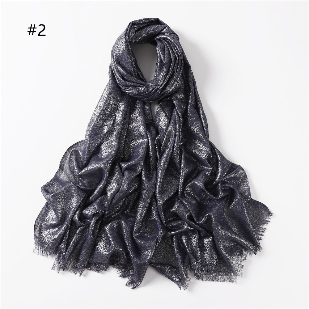 Shining Artificial Bright Silk Hijab (MH100)