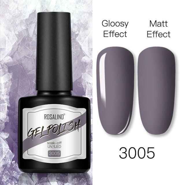 Shiny Womens Gel Nail Polish Permanent Painting Glossy Matte Effect For Manicure Nail Art Design For Womens and Girls