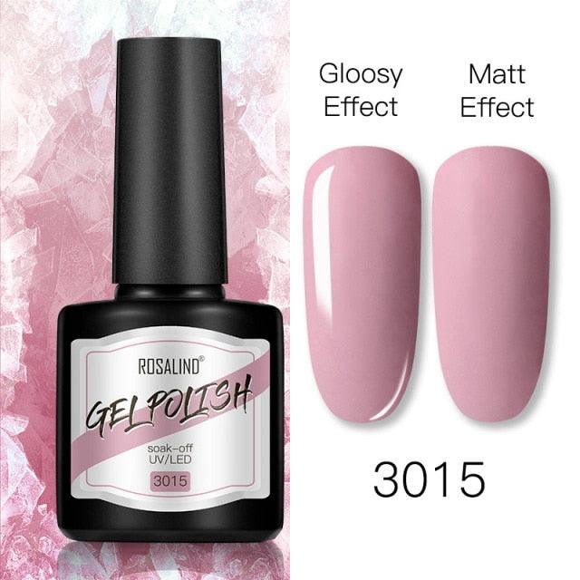 Shiny Womens Gel Nail Polish Permanent Painting Glossy Matte Effect For Manicure Nail Art Design For Womens and Girls