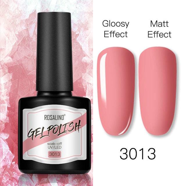 Shiny Womens Gel Nail Polish Permanent Painting Glossy Matte Effect For Manicure Nail Art Design For Womens and Girls