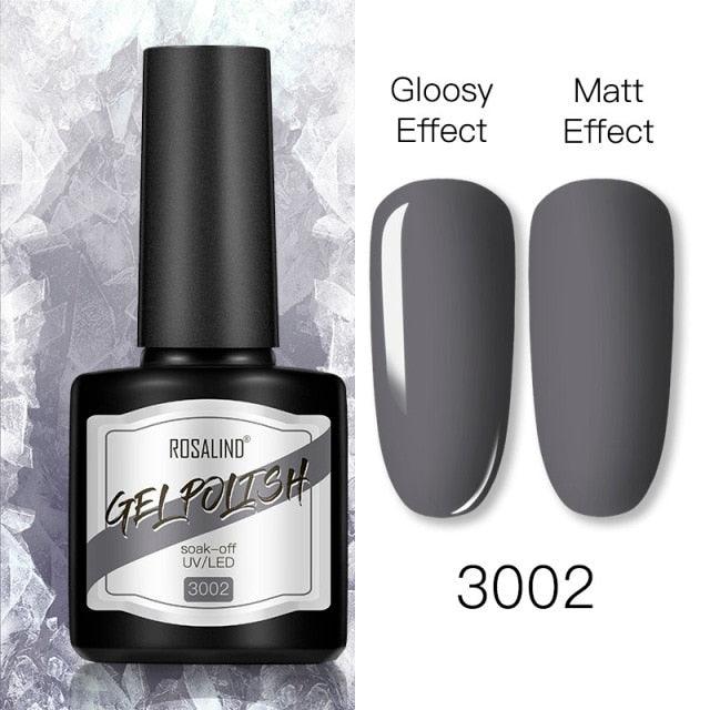 Shiny Womens Gel Nail Polish Permanent Painting Glossy Matte Effect For Manicure Nail Art Design For Womens and Girls