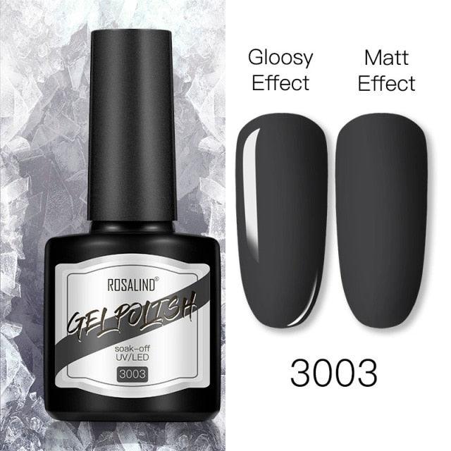Shiny Womens Gel Nail Polish Permanent Painting Glossy Matte Effect For Manicure Nail Art Design For Womens and Girls