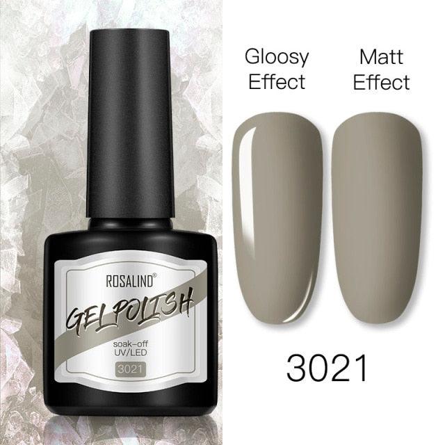 Shiny Womens Gel Nail Polish Permanent Painting Glossy Matte Effect For Manicure Nail Art Design For Womens and Girls