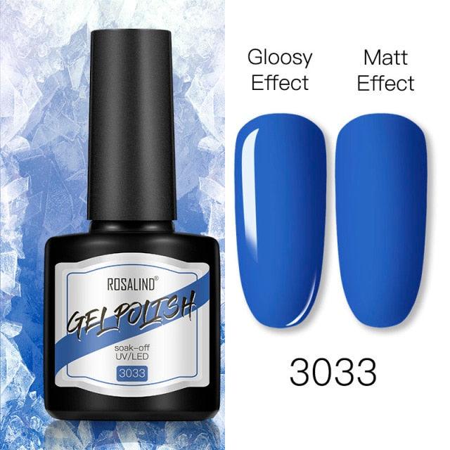 Shiny Womens Gel Nail Polish Permanent Painting Glossy Matte Effect For Manicure Nail Art Design For Womens and Girls