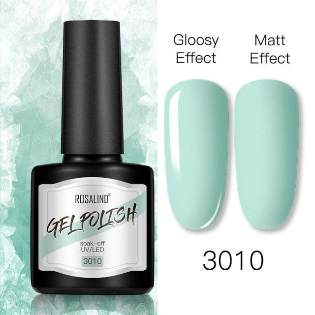Shiny Womens Gel Nail Polish Permanent Painting Glossy Matte Effect For Manicure Nail Art Design For Womens and Girls