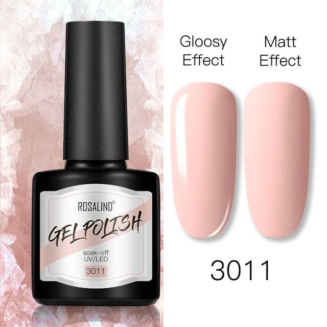 Shiny Womens Gel Nail Polish Permanent Painting Glossy Matte Effect For Manicure Nail Art Design For Womens and Girls