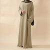Simple Vintage Pleated Abaya (MA042)