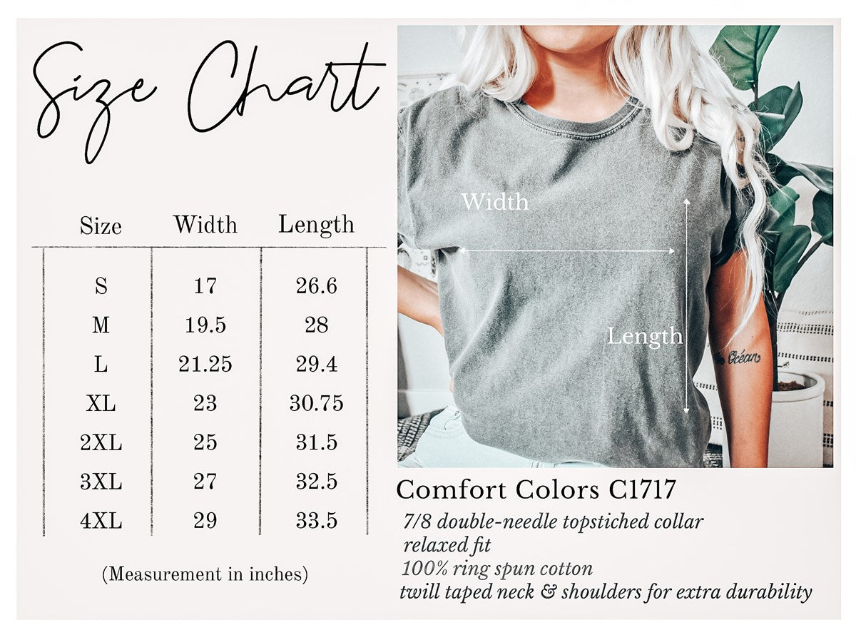 Fa La La Retro Christmas Trees Comfort Colors Tee