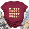 Skin Tone Hearts Multicultural Super Soft Cotton Comfort Everyday Wear Graphic Tee