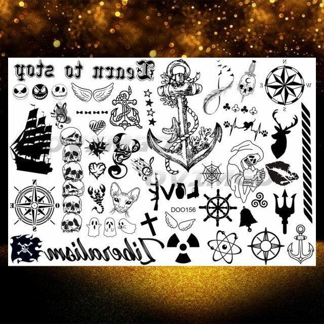 Small 3D Dinosaur Temporary Sticker Tattoos Colorful Tiny Tattoos For Party Children