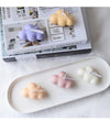 Small Scented Cloud Shape Birthday Candle Handmade Scented Candle Hand Poured Decorative Candle Aesthetic Candle Room Decor For Home Use Bedroom Romantic Soy Candle Home decoration Mother's Day Gifts