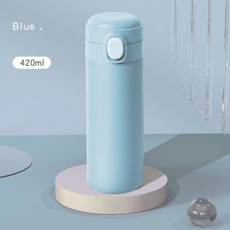 Smart Thermos Mug Mini Stainless Steel Thermos Cup Portable Leak Proof Water Cup with Filter Water Vacuum Tea Coffee Bottle Cup Smart Water bottle Stainless Steel Travel Mug Thermoses Cup Flask