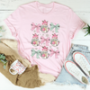 Snowman Coquette Tee