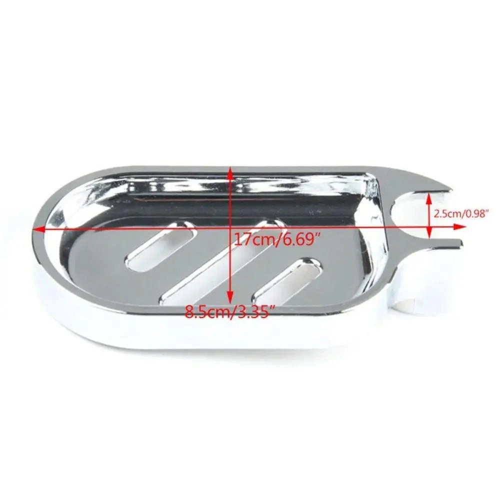 Soap Dishes Stand Soap Plates Box Holder Bathroom Storage Rack Holder Set Drain Bathroom Shower Slide Bars Supply Bathroom Soap Dish Holder Shower Soap Dish Saver Tray Bar Soap Sponge Holder For Shower Bathroom Tub And Kitchen Sink