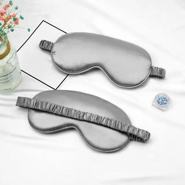 Soft  Silk Sleep Eye Mask Portable Travel Eye Patch Nap Eye Patch Super Smooth Eye Mask Eye Cover Sleeping Mask Night