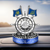 Solar-Powered Islamic Style Car Fragrance Diffuser | Auto-Rotating Aroma Dispenser with Light Activation (MAC270)