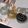 Sparkling Heart-Shaped Crossbody Bag Everyday Glam Diamond-Studded Mini Purse (MAC279)