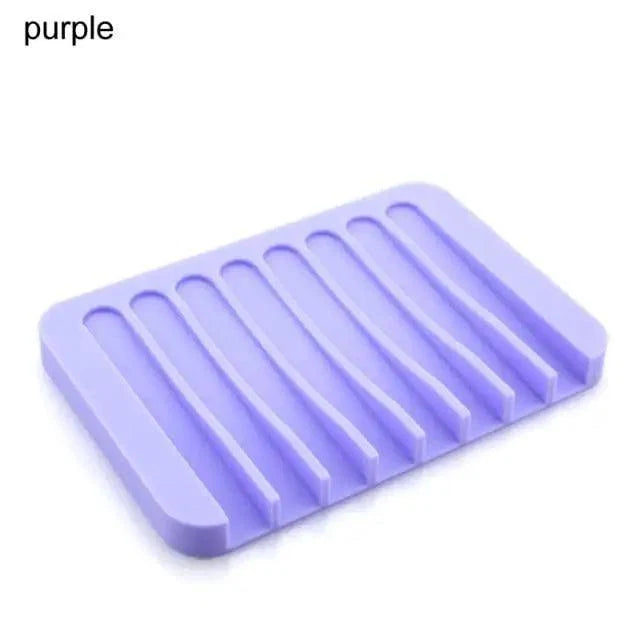 Sponge Holder PP Wheat Straw Storage Rack Drain Soap Box Tray Soapbox 1 Pcs Shower Soap Tray Tool Soap Dish Plate Holder Waterfall Draining Soap Sponge Holder for Shower Kitchen Sink Bathroom Laundry Countertop Face Body Bath Soap, Soap-Saving Dish