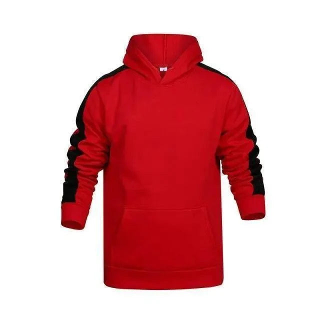 Spring Autumn Male Casual Hoodies Sweatshirts Men's Solid Color Hoodies Sweatshirt Tops Men's Hoodies Casual Classic Crew Neck Mens Hooded Sweatshirts
