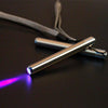 Stainless Steel Mini Pocket UV Black Light Flashlight Led Lamp Portable Flashlight Ultraviolet Pen Lights For Leak Pet Urine Bed Bug  Dry Stain & Dye Detector Marker Checker Detection