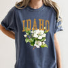 Idaho State Flower Comfort Colors Tee