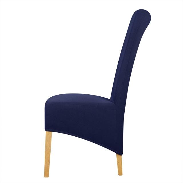 Stretch XL Size Chair Cover Big Elastic Seat Chair Covers Painting Slipcovers Restaurant Banquet Dining Home Party Decoration Chairs Protector Covers Seat Slipcover With Elastic Band For Dining Room Wedding Ceremony Banquet
