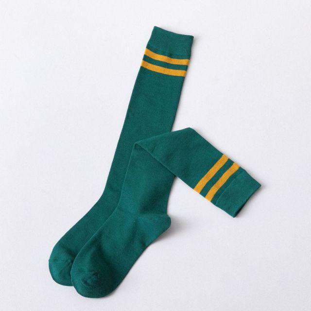 Striped Long Warm Thigh High Stockings Women's Casual Tube Thigh High Socks for School Over Knee High Socks for girls