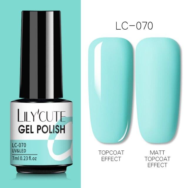 Stylish Blue Womens Nail Gel Polish Permanent UV Gel Popular High Quality Colorful Nail Polish Gel For Girls
