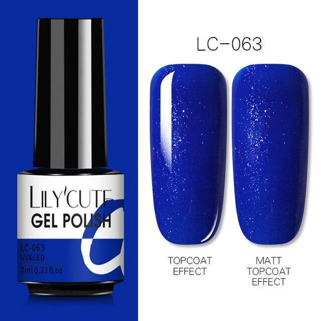 Stylish Blue Womens Nail Gel Polish Permanent UV Gel Popular High Quality Colorful Nail Polish Gel For Girls
