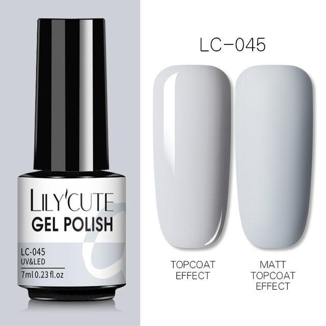 Stylish Blue Womens Nail Gel Polish Permanent UV Gel Popular High Quality Colorful Nail Polish Gel For Girls