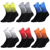 Stylish Fabric Cycling Socks Compression Anti Slip  Breathable Sport Socks For Men And Women  Functional Sports Athletics Breathable Socks