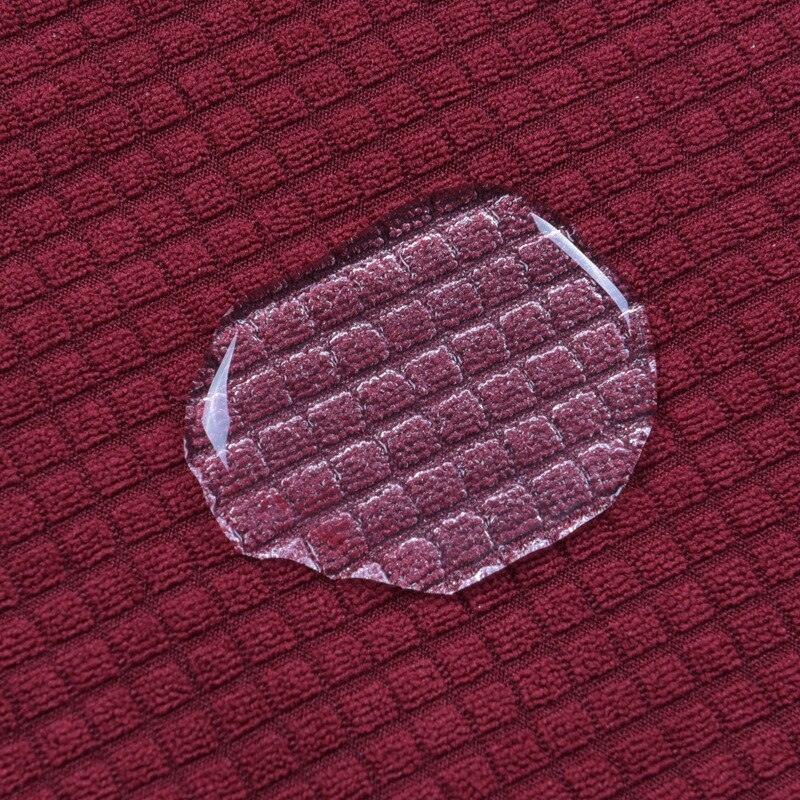 Stylish Waterproof Stretch Chair Seat Cover Elastic Seat Covers For Dining Room Chairs Home Simple Seat Covers For Chairs Soft Removable Dining Chair Slipcovers Stretch Solid Chair Covers Protectors for Dining Room Kitchen Chairs