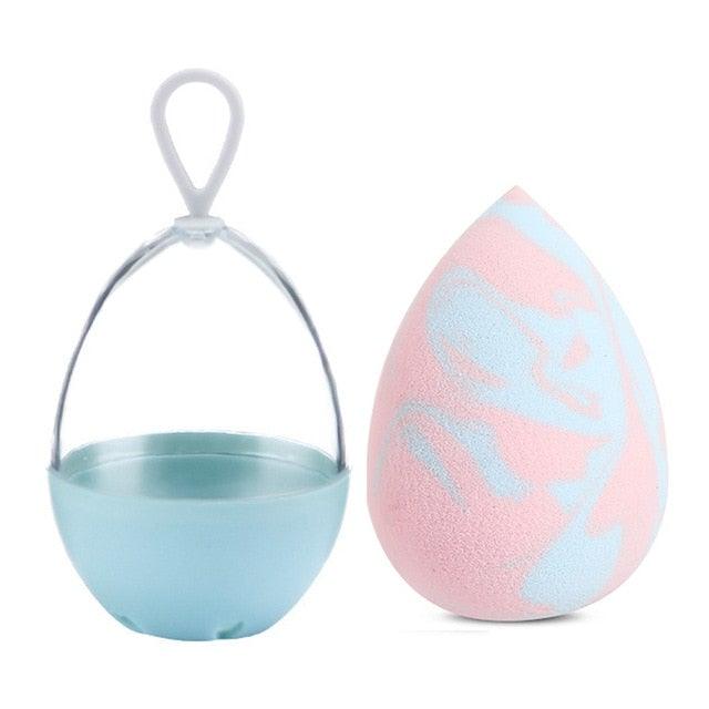 Stylish Womens Makeup Sponge Cosmetic Puff Powder Smooth Beauty Water-Drop Shape Tool Make Up Sponges Cosmetics Colorful